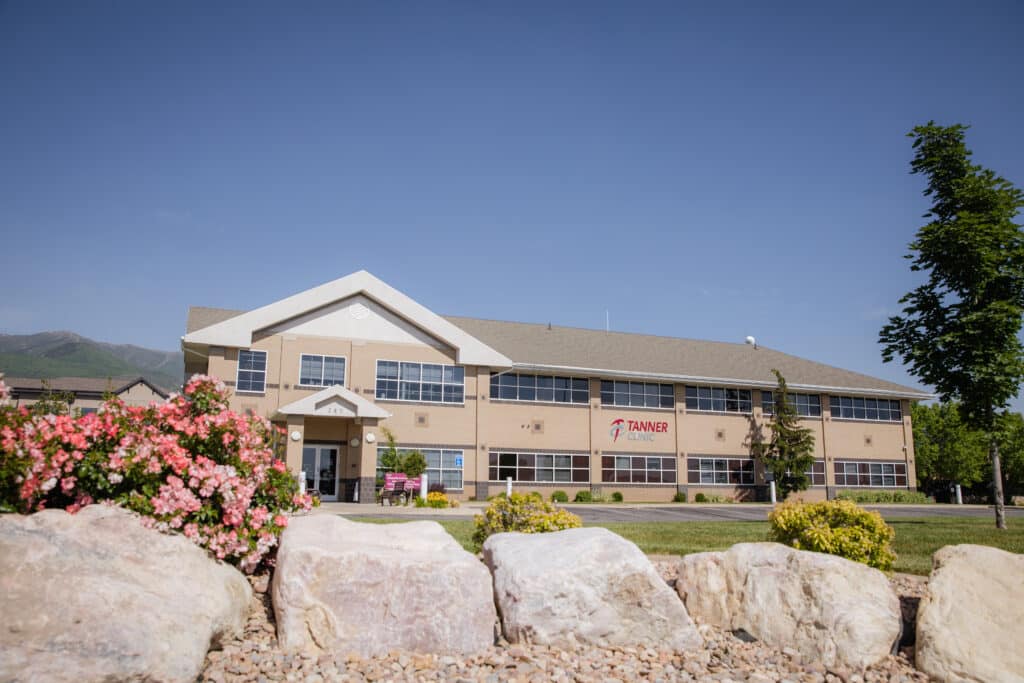 Tanner Clinic building in Kaysville, Utah